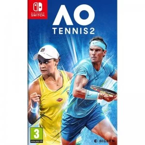 image of AO Tennis 2 Nintendo Switch Game