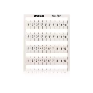 image of WAGO 793-502 WMB Multiple Marking System Horizontal 1 ... 10 10x, ...