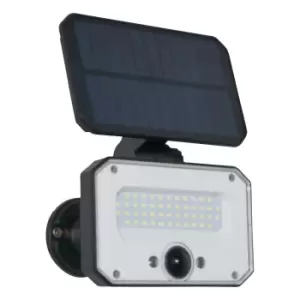 Image of Zink BRADLEY LED Solar Floodlight with Ground Spike Black