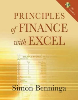 Image of Principles of Finance with Excel by Simon Benninga Hardback