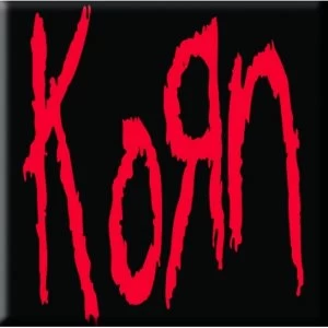 Image of Korn - Logo Single Cork Coaster