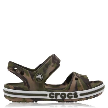 image of Crocs Bayaband Childrens Sandals - Black