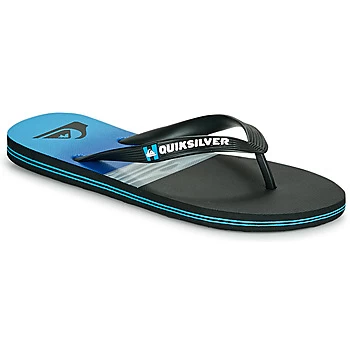 Quiksilver MOLOKAI HOLD DOWN mens Flip flops / Sandals (Shoes) in Black,8,9,10,11,12