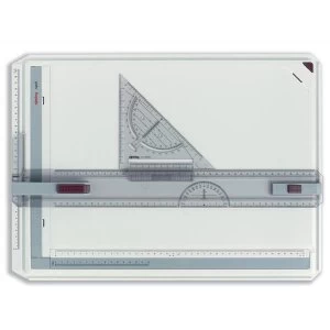 image of Rotring Rapid Drawing Board with Strip Clamps A3