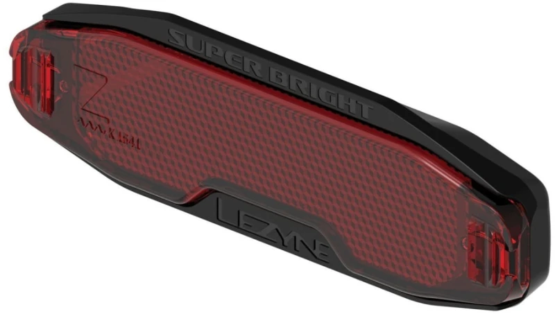 Image of Lezyne Ebike Super Bright STVZO E12 Rear Light STVZO/REAR Black - Cycles UK