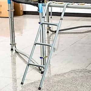 Image of HOMCOM Trampoline Ladder 1000 x 380 x 380 mm Black