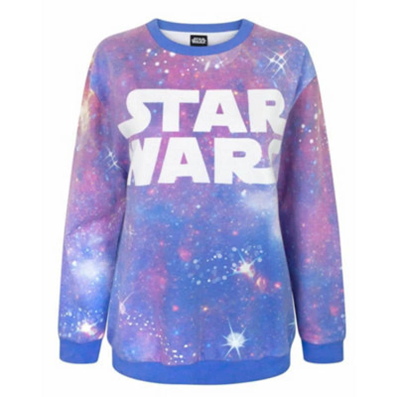 Image of Star Wars Sweatshirt Purple female
