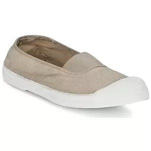 image of Bensimon TENNIS ELASTIQUE womens Shoes Trainers in Beige,4,7,3.5