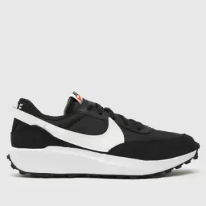 Image of Nike Black & White Waffle Debut Trainers