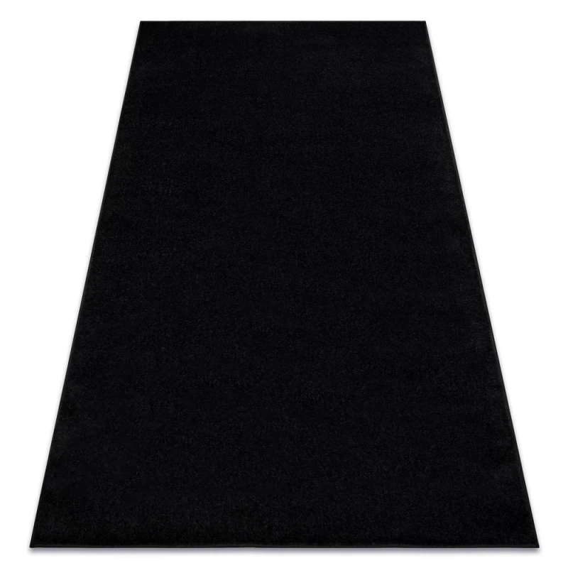 Image of RugsX Eton Plus Rug in Black Size: 300cm x 350cm Black Unisex 300cm x 350 cm