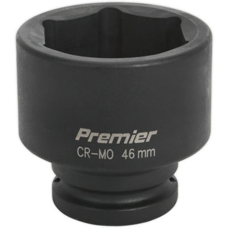 Image of Loops 46mm Forged Impact Socket - 3/4" Sq Drive - Chromoly Impact Wrench Socket Multi