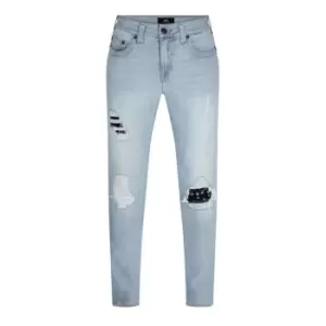 True Religion Slim Fit Skinny Rocco Jeans - Blue