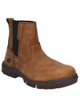 Image of CAT Abbey Safety Boots - Wheat, Size 8, Women