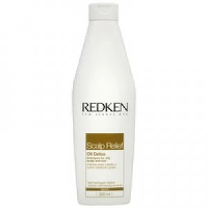 image of Redken Scalp Relief Oil Detox Shampoo 300mi.