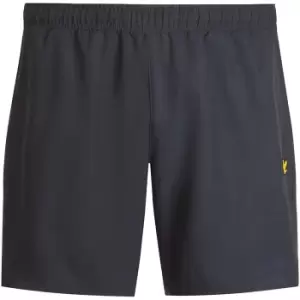 image of Lyle & Scott Mens Training 7' Lightweight Breathable Shorts L- Waist 34-36', (87-91cm)