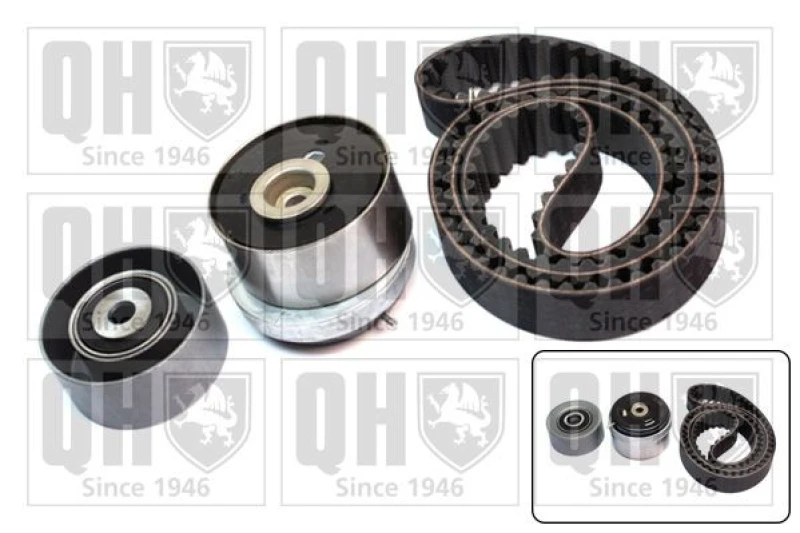 Image of QUINTON HAZELL Timing belt kit QUINTON HAZELL QBK756