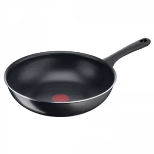 image of Tefal Day By Day 28cm Wok Black