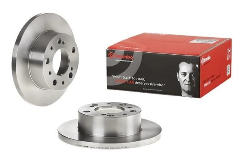Image of BREMBO Brake disc BREMBO 08.9601.14
