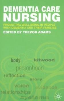 Image of Dementia Care Nursing by Trevor Adams Book