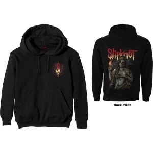 Image of Slipknot - Burn Me Away Mens Medium Pullover Hoodie - Black