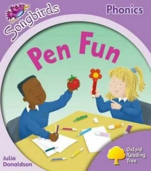 Image of Oxford Reading Tree Level 1+ More Songbirds Phonics Pen Fun by Julia Donaldson Paperback