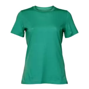 image of Bella + Canvas Womens/Ladies Jersey Short-Sleeved T-Shirt (XL) (Teal)