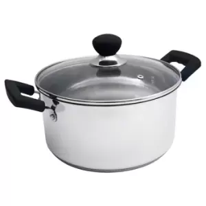 Image of Sabichi Living Easy Grip Casserole Pot, 24cm