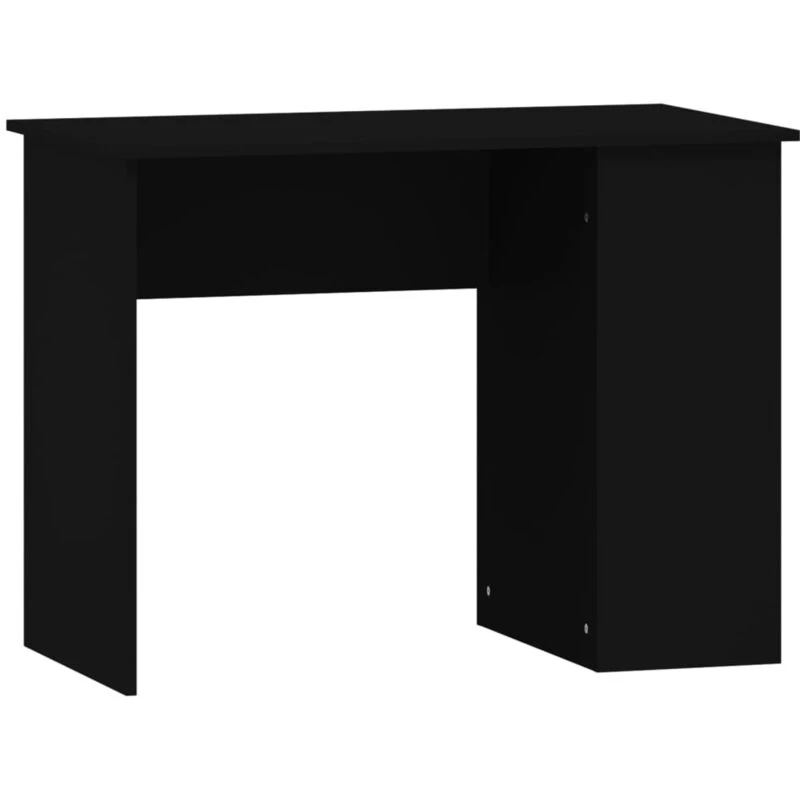 Image of VIDAXL Desk Black 100x55x75 Engineered Wood Vidaxl 823025