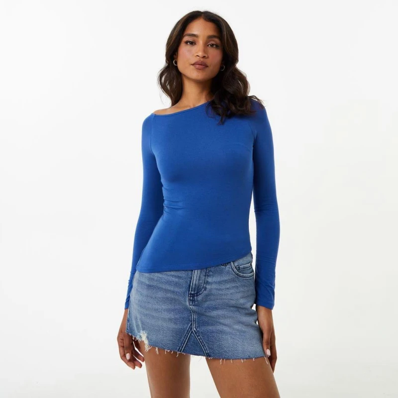 Image of Jack Wills Modal Asymmetric Top - Multi Multi 6