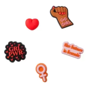 Image of Pack of 5 Jibbitz Go Girl Charms