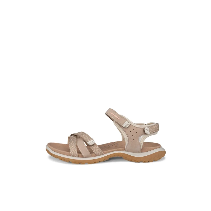 Image of Womens hiking sandals Ecco Roam Beige Female 39