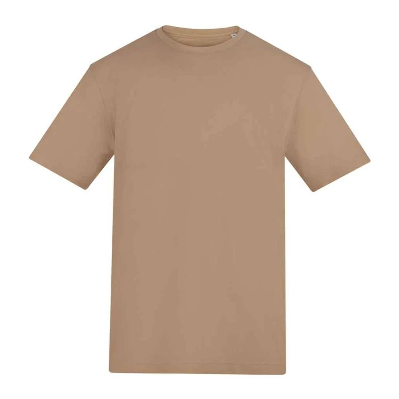 Image of AWDis AWDis Men T-Shirt in Light Brown Size: Small Light Brown S Male 5063703750301