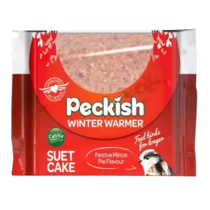 image of Peckish Winter Warmer Suet Cake for Wild Birds - 300g