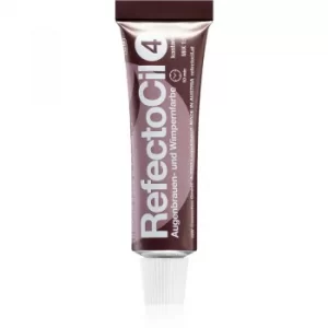 Image of RefectoCil Eyelash and Eyebrow Eyebrow and Eyelash Tint Shade 4 Chestnut 15ml