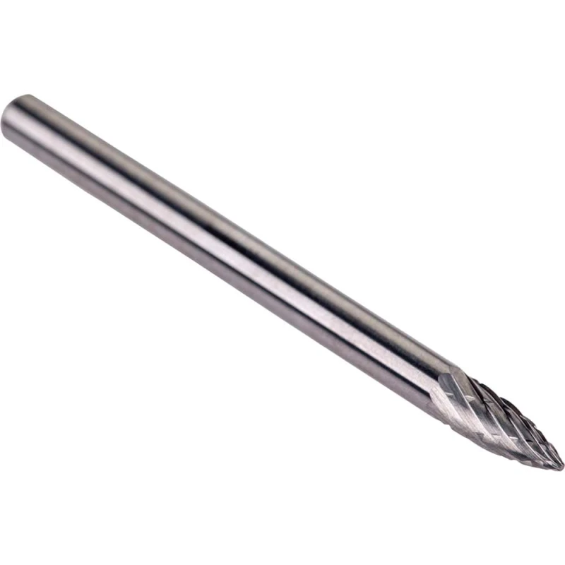 Image of Dormer P513 Pointed Tree Carbide Burr P5133.0X3.0X8.0 Diameter Cut: 3mm