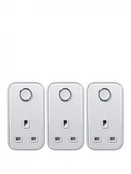 image of Hive Active Plug - Works With Alexa (3 Pack)