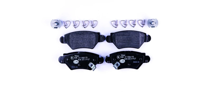 Image of HELLA Brake pad set HELLA 8DB 355 019-271