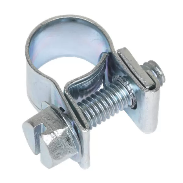 Image of Genuine SEALEY MHC79 Mini Hose Clip Ø7-9mm Pack of 30