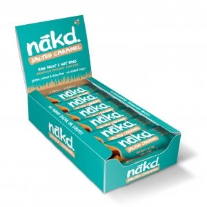 Image of Nakd Salted Caramel Snack Bars x 18
