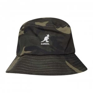 Image of Kangol Stripe Bucket Hat - Camo