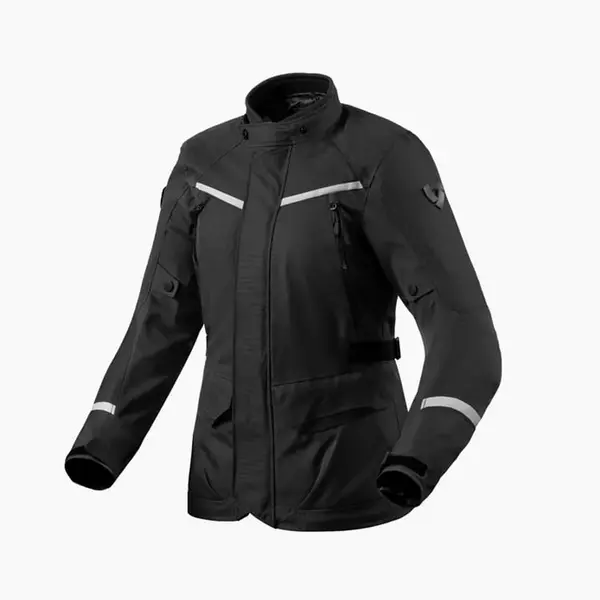 Image of REV'IT! Voltiac 3 H2O Jacket Lady Black Silver Size 46