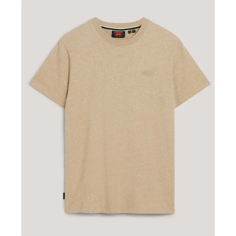 Image of Superdry T-Shirt Superdry Vintage Emb Marron Male 3XL