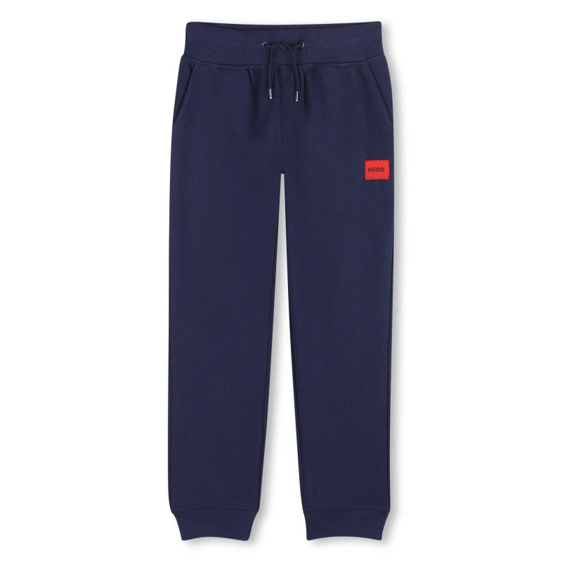 Image of Hugo Logo Jogger Jn62 Navy Blue male 6Y