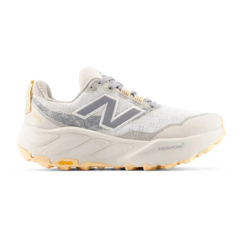 Image of New Balance Fresh Foam X Hierro v9 Beige White SS26 Womens Shoes, Size 37 - EUR