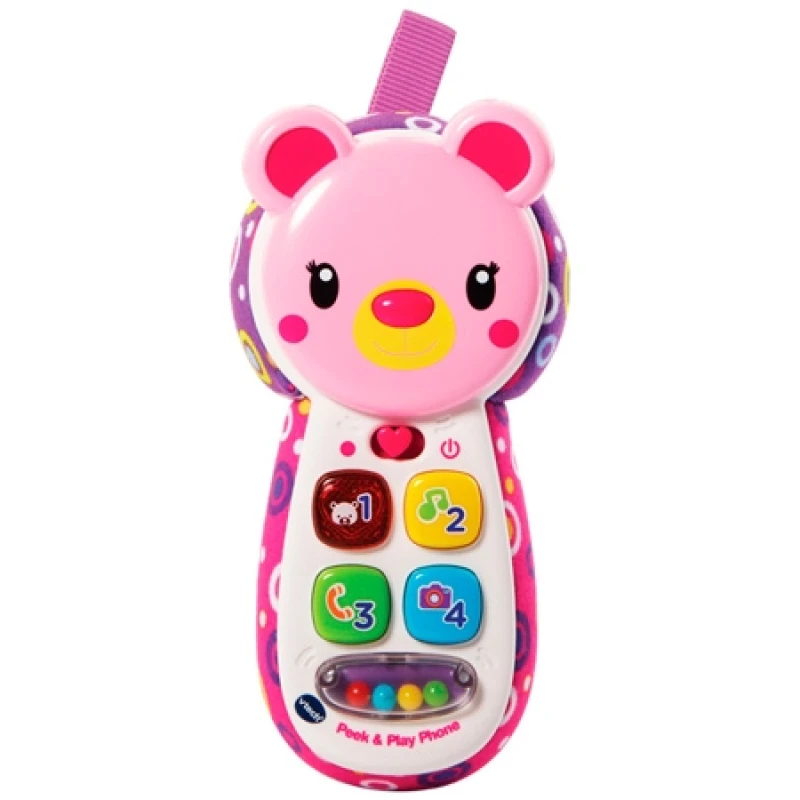 Image of VTech Peek & Play Toy Mobile - Pink VTC-TOY32