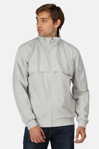 Image of Regatta 'Shorebay' Isotex Waterproof Hiking Jacket Light Grey