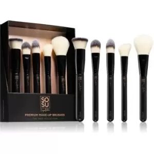 image of SOSU by Suzanne Jackson Premium Brushes The Face Collection Brush Set For Perfect Look