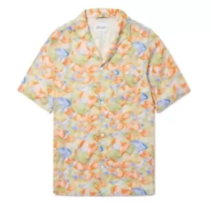 Image of Albam Albam Miles Camo Shirt Mens - Red