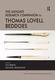 Image of The Ashgate Research Companion to Thomas Lovell Beddoes
