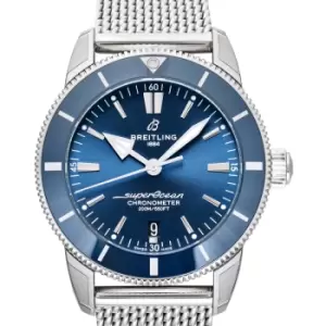 image of Superocean Heritage II Automatic Chronometer 44mm Blue Dial Mens Watch